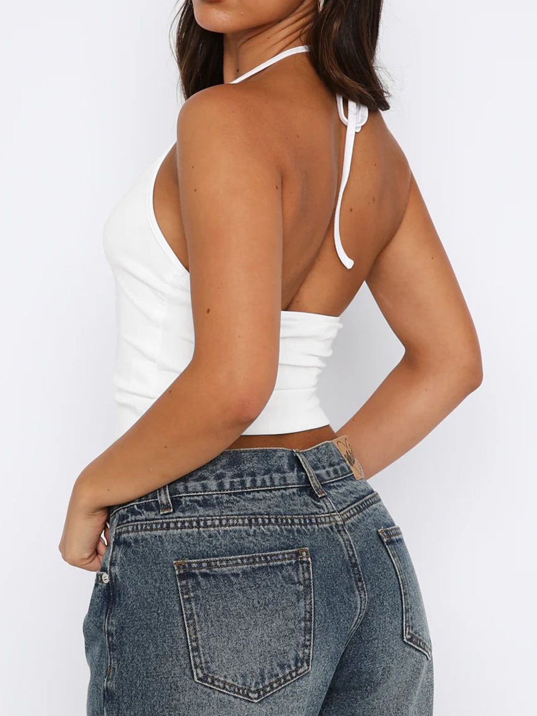 Stilla | Detalje Halter Neck Cami