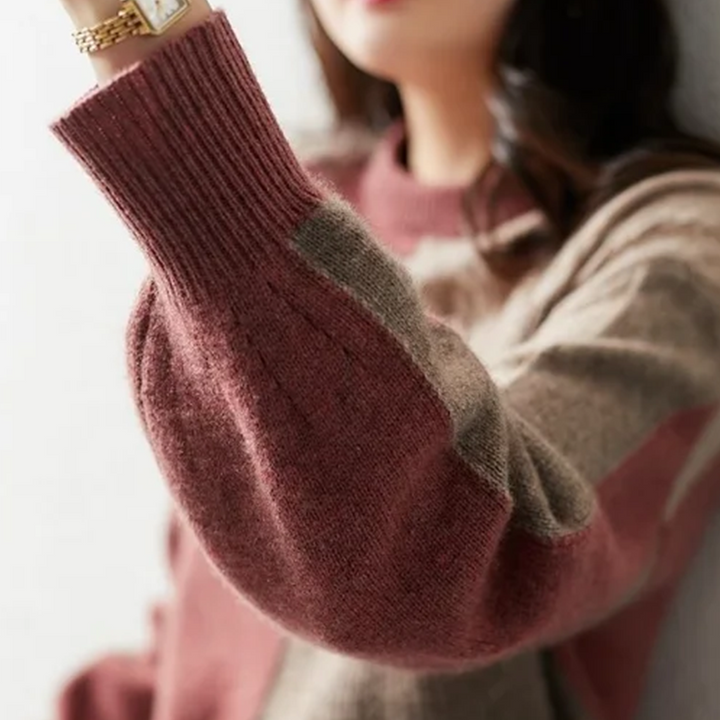 Stilla | Behagelig Langærmet Rundhals Sweater