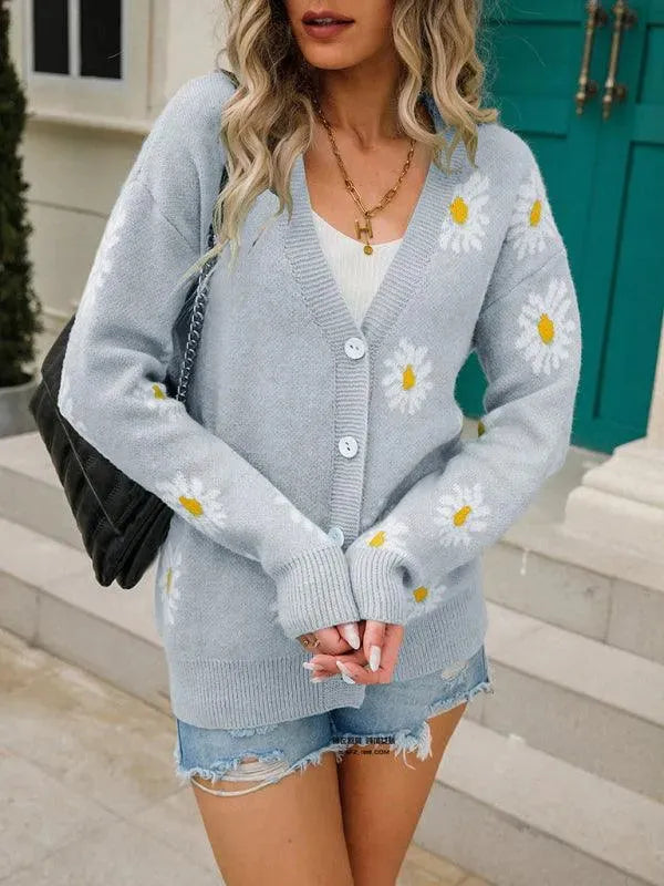 Stilla | Stilfuld Strik Kvinder Strikjakke Pullover