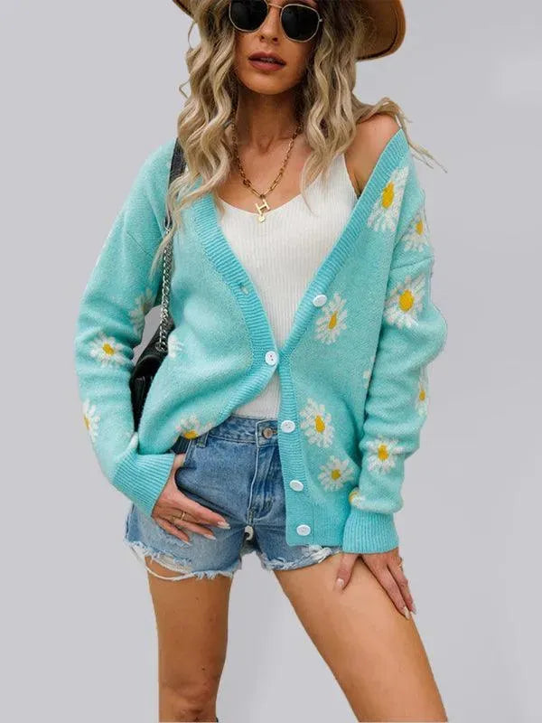Stilla | Stilfuld Strik Kvinder Strikjakke Pullover