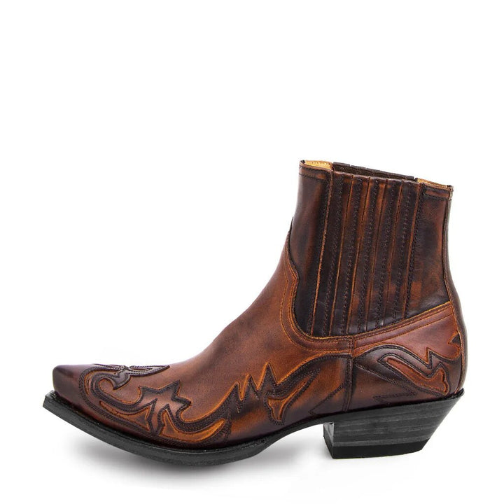 Stilla | Læder Cowboy Støvler