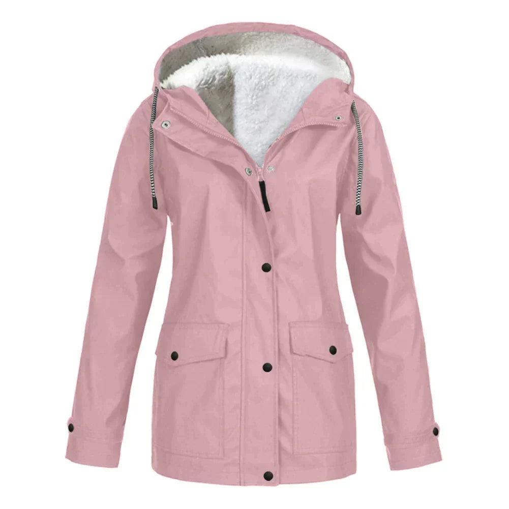 Stilla | Vandtæt Hoodie Jakke - Varm Foringsdesign