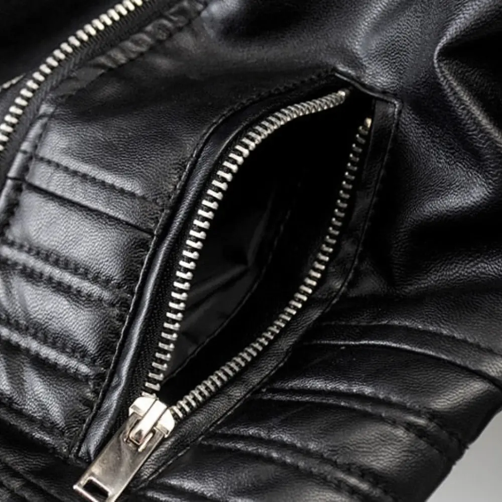 Stilla | Biker Kunstlæderjakke