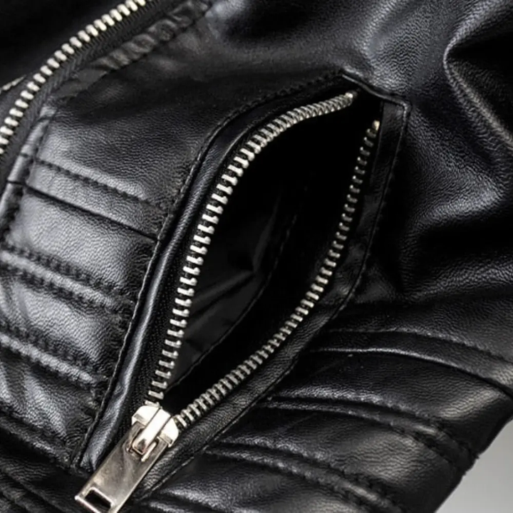 Stilla | Biker Kunstlæderjakke