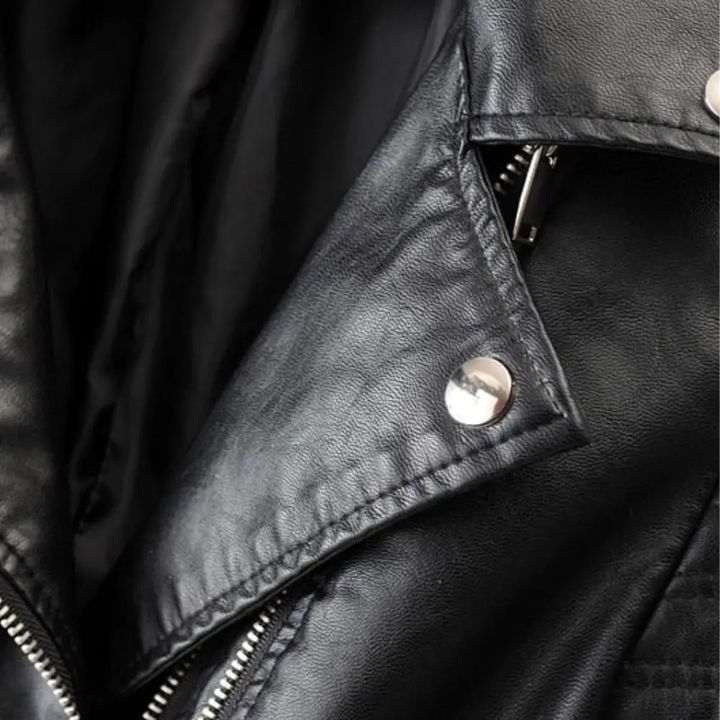 Stilla | Biker Kunstlæderjakke