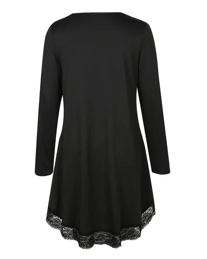 Stilla | Langeærmet top med mesh patchwork