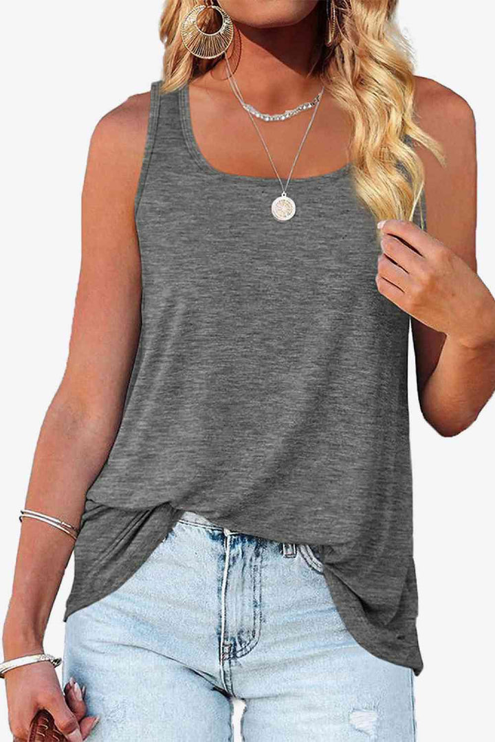 Stilla | Hem Square Neck Tank