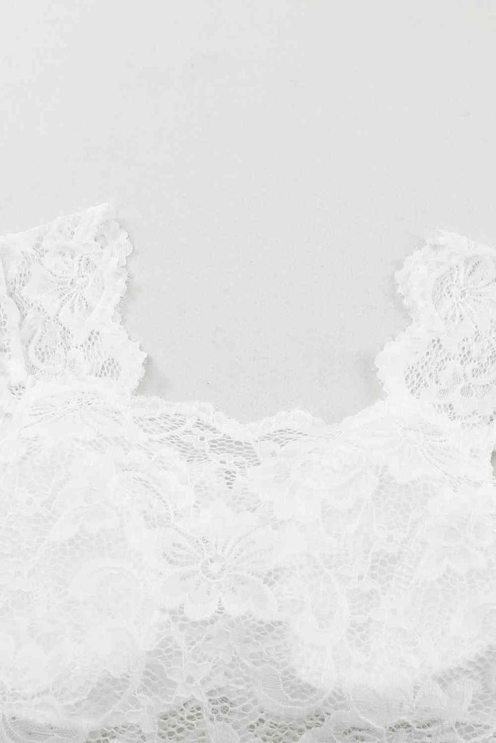 Stilla | Sweetheart Hals Blonder Bodysuit