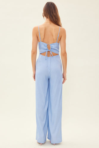 Stilla | Ditto Snørebag Uden Ærmer Bred Ben Jumpsuit