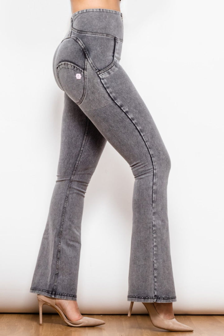 Stilla | Detalje Flare Lange Jeans