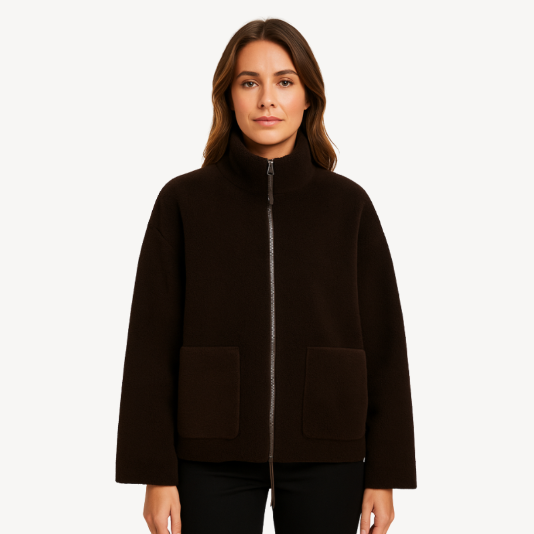 Stilla | Dame Behagelig Zip-Up Fleecejakke
