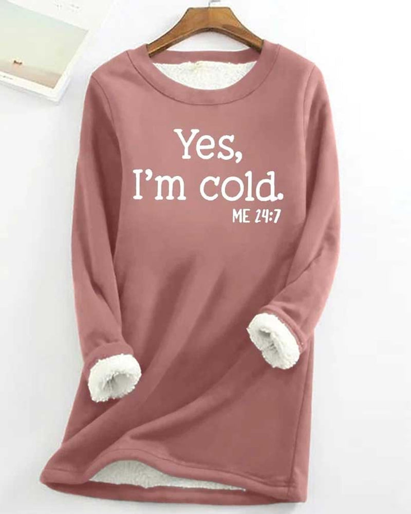 Stilla | Sweatshirt med engelsk tryk