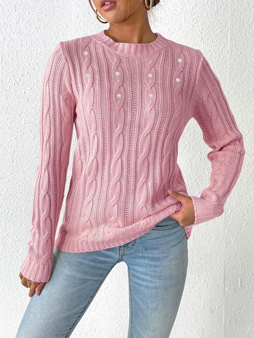 Stilla | Eksklusiv pullover med fletninger
