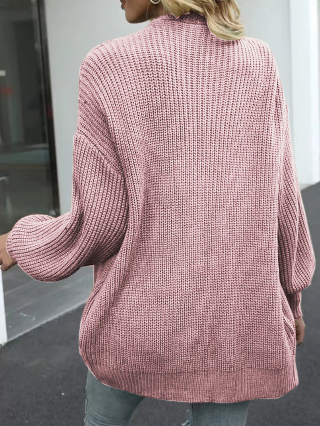 Stilla | Skulder Ballon Ærme Cardigan