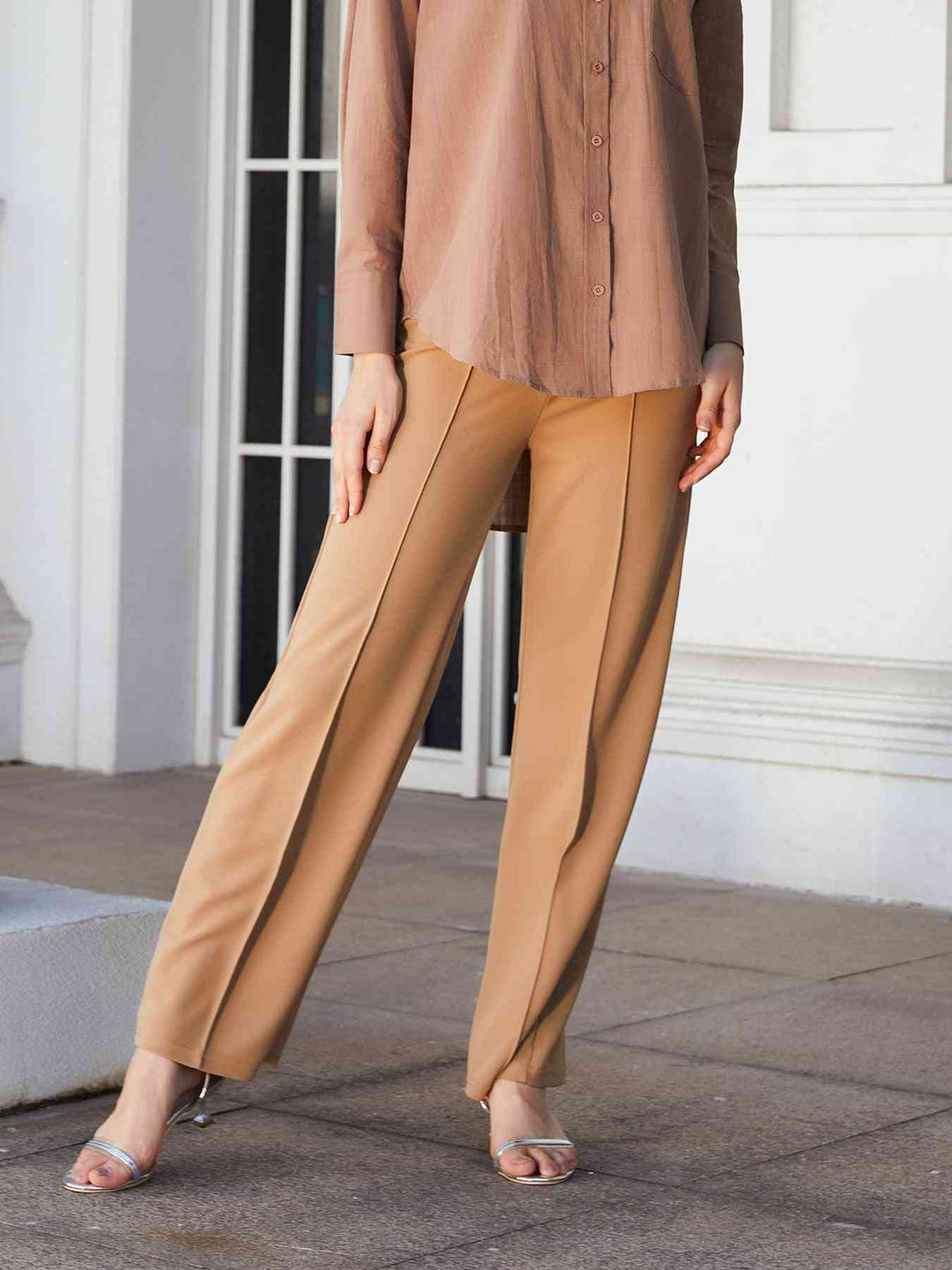 Stilla | Tag Center Seam Straight Leg Bukser