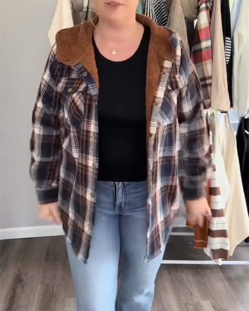 Stilla | Hoodie Uldfrakke
