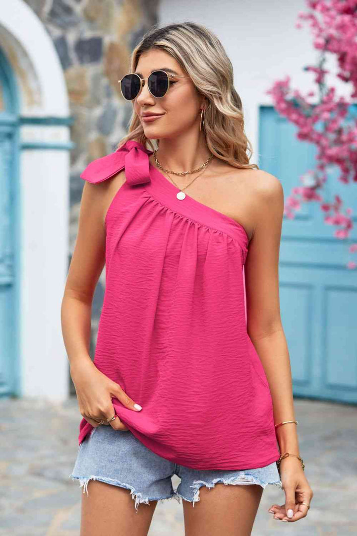 Stilla | One-shoulder Bluse