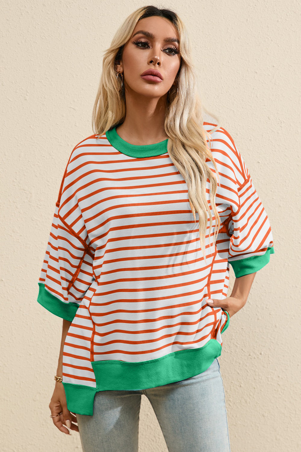Stilla | Rund hals halværmet t-shirt