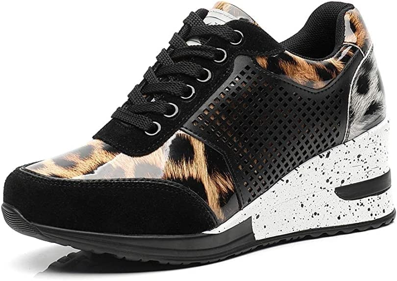 Stilla | Ortodontiske Højhælede Sneakers Med Kilehæl