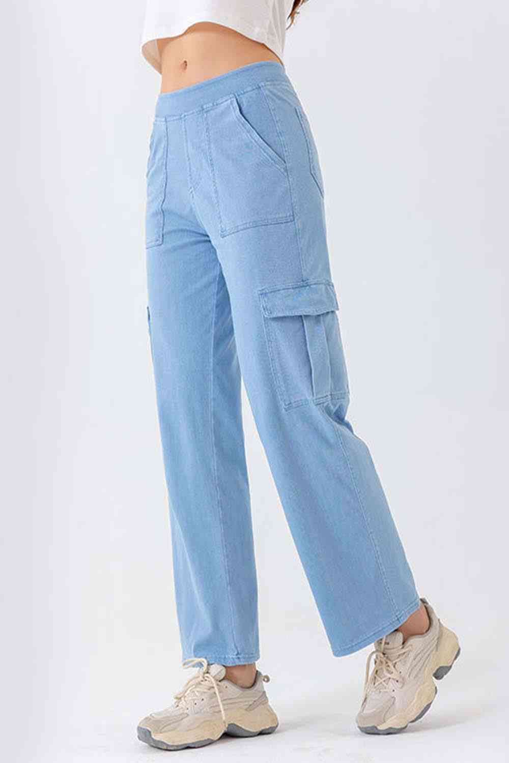 Stilla | Pocketed Lange Jeans