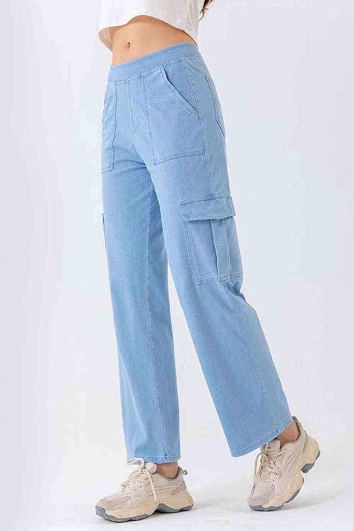 Stilla | Pocketed Lange Jeans
