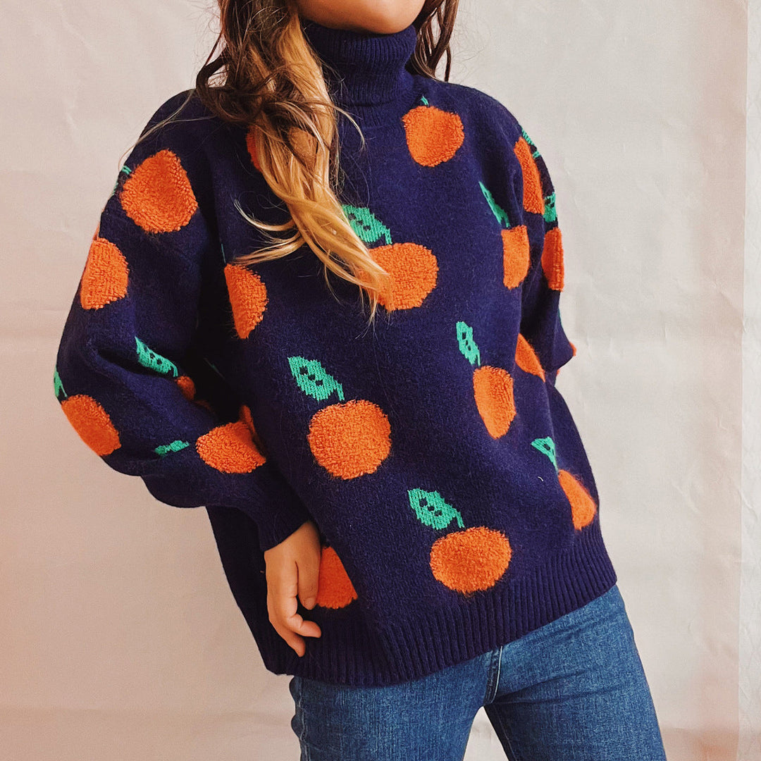 Stilla | Mønster Turtleneck Dropped Sweater