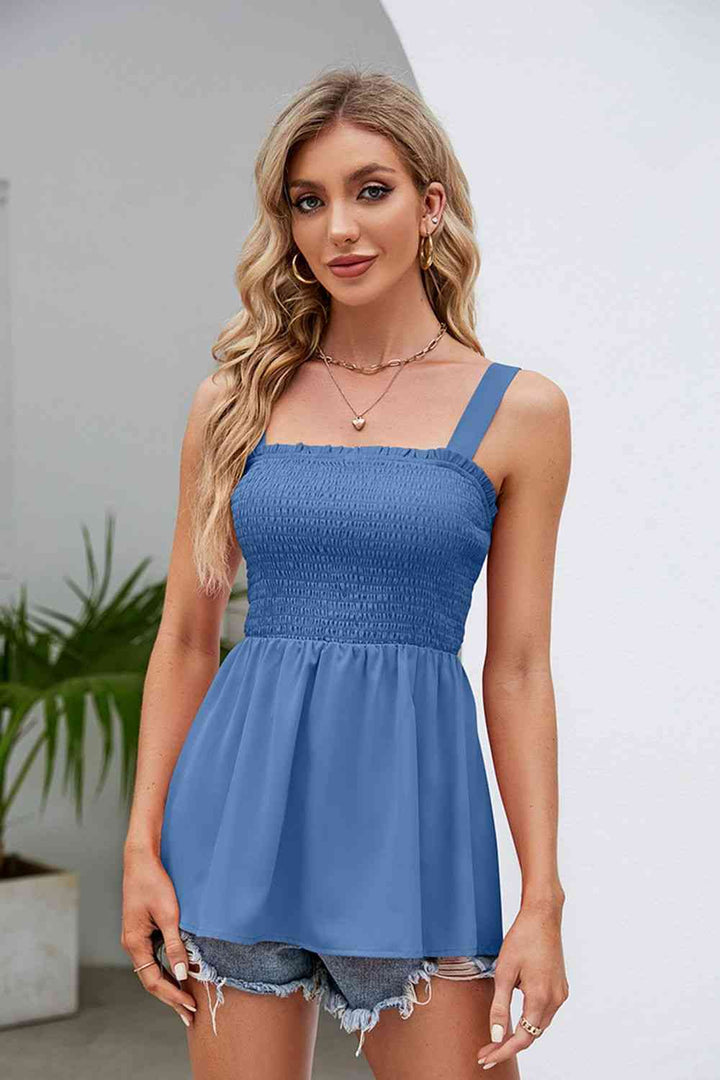 Stilla | Square Neck Babydoll Tank