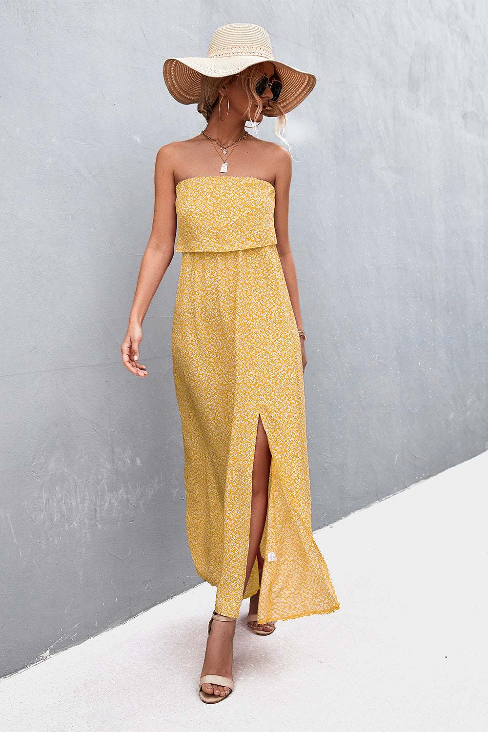 Stilla | Split Maxi Kjole