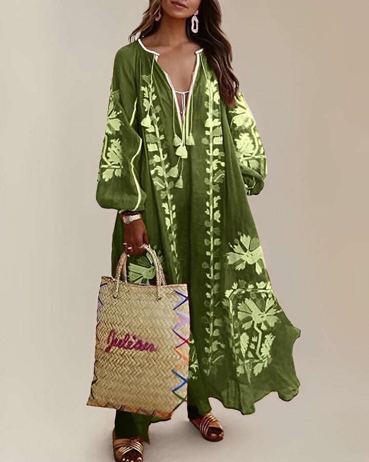 Stilla | Løs Retro Boho Kjole