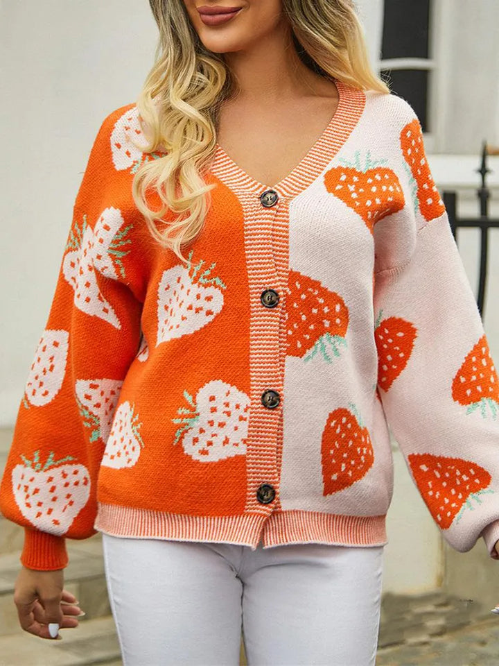 Stilla | Cardigan Jordbær