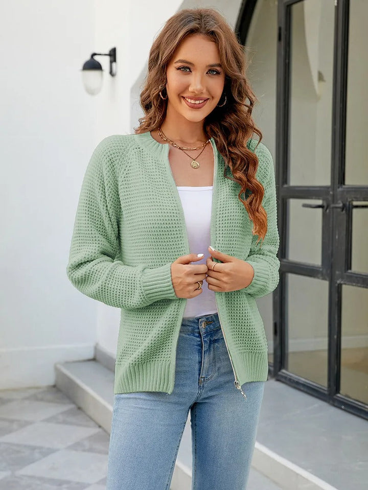 Stilla | Komfortabel lynlås cardigan