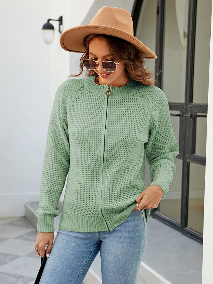 Stilla | Komfortabel lynlås cardigan