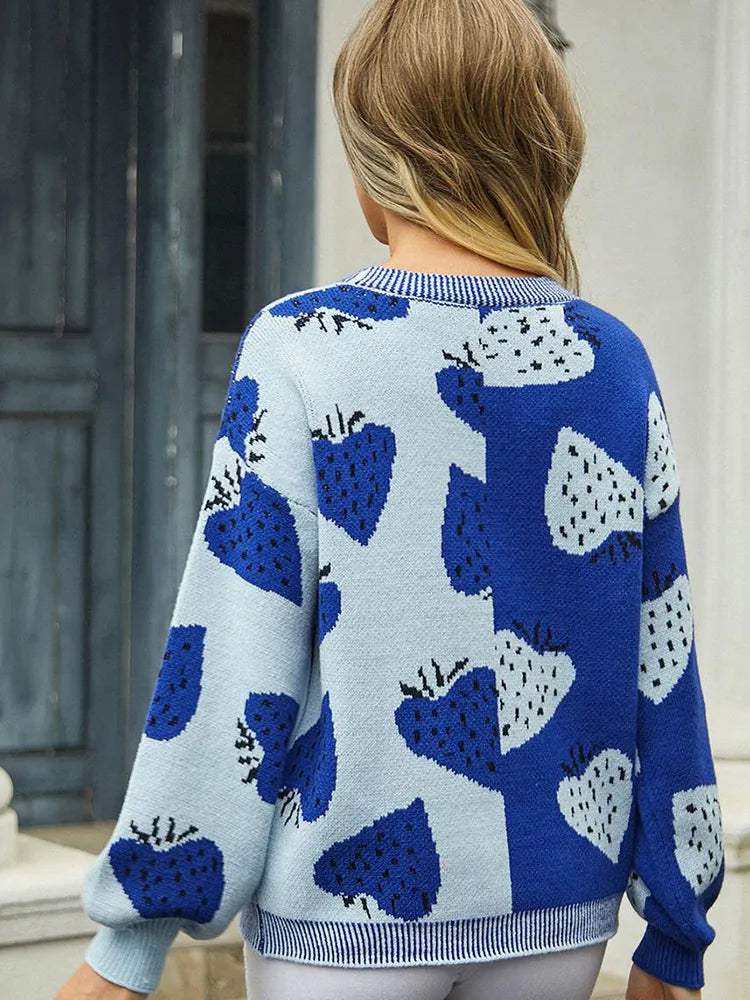 Stilla | Cardigan Jordbær