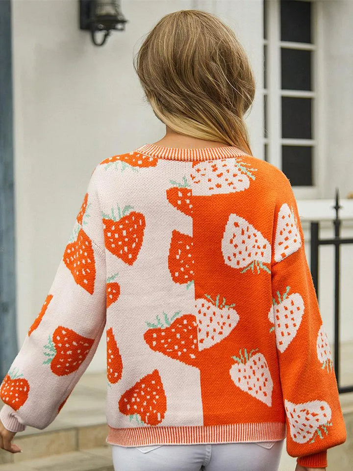 Stilla | Cardigan Jordbær