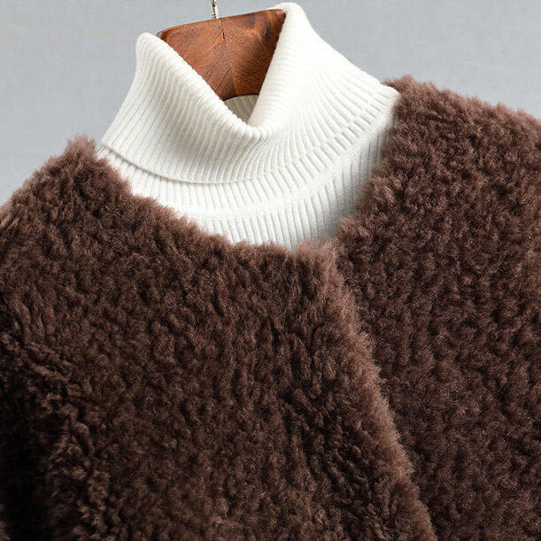 Stilla | Shearling-Nederdel