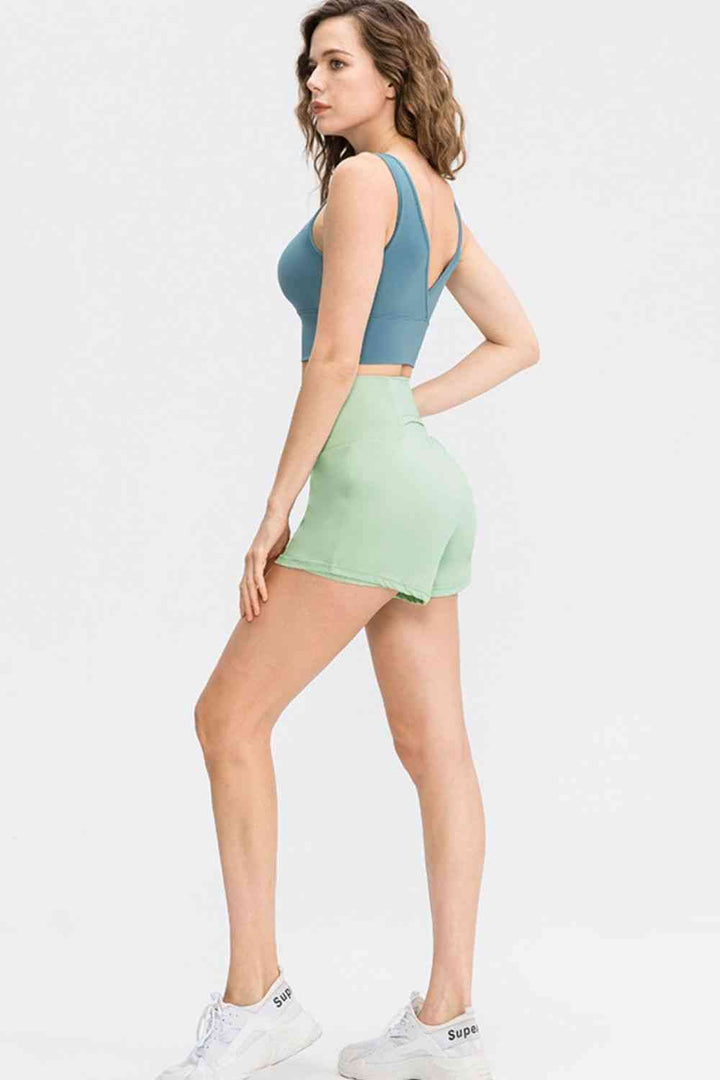 Stilla | Sportshorts med Talje med Lommer