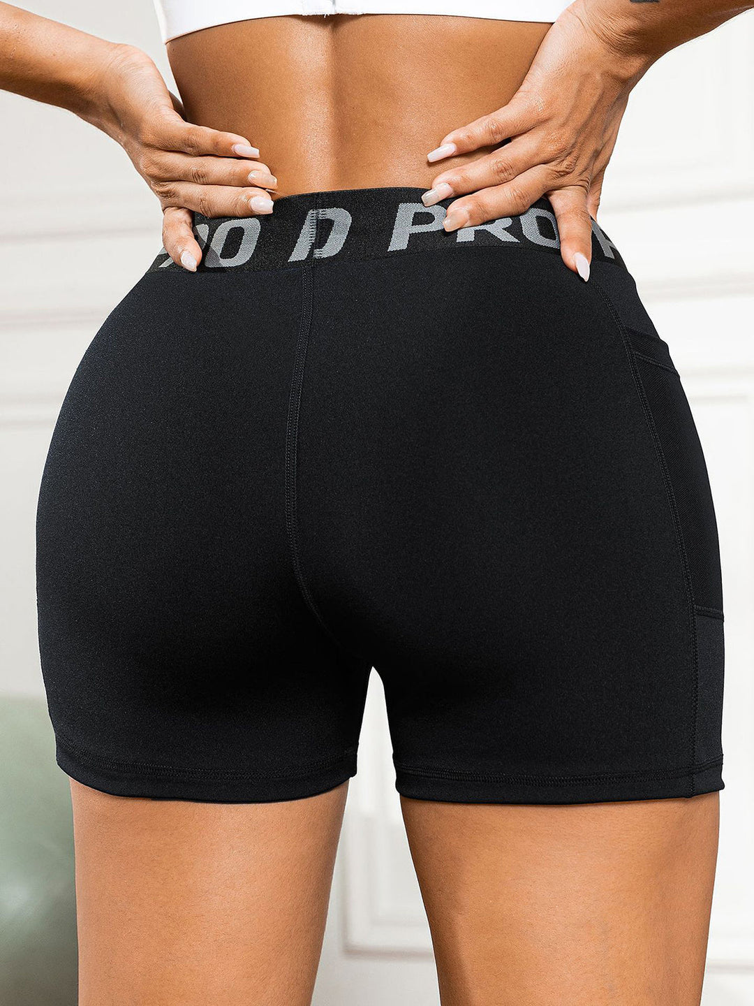 Stilla | Talje Active Shorts med Lommer