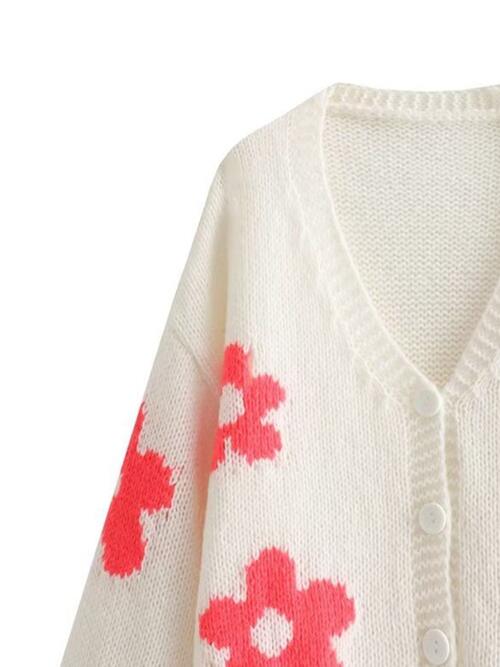 Stilla | Knapper op V-hals Cardigan