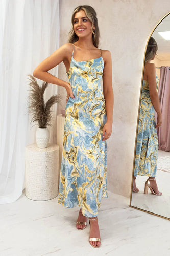 Stilla | Chic Elegante Kjole Med Print