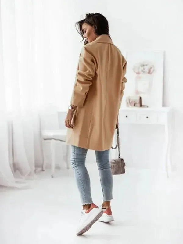 Stilla | Dobbelt-rækket kvinde-trenchcoat