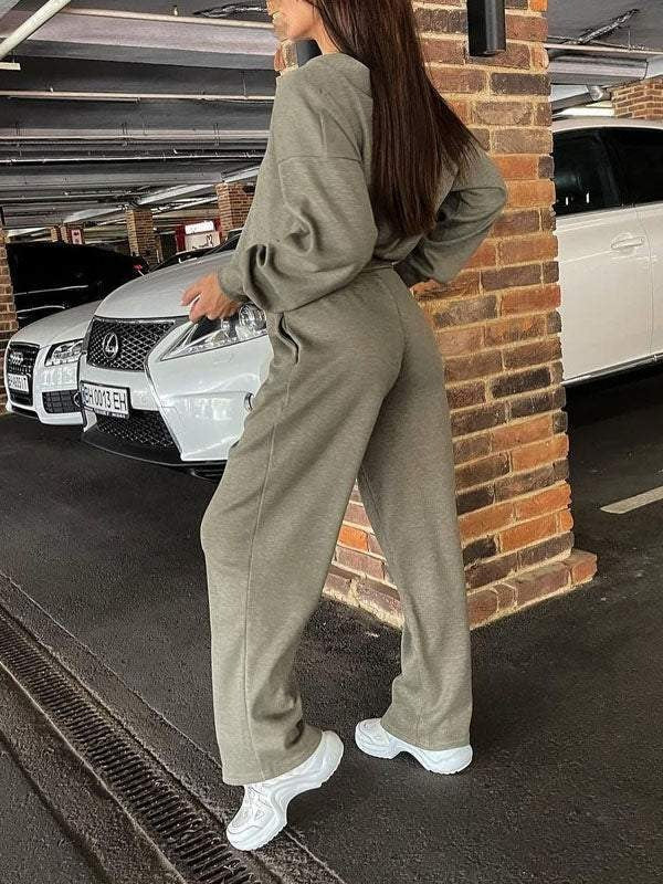 Stilla | Modetrend Fritidssæt med knaplukning