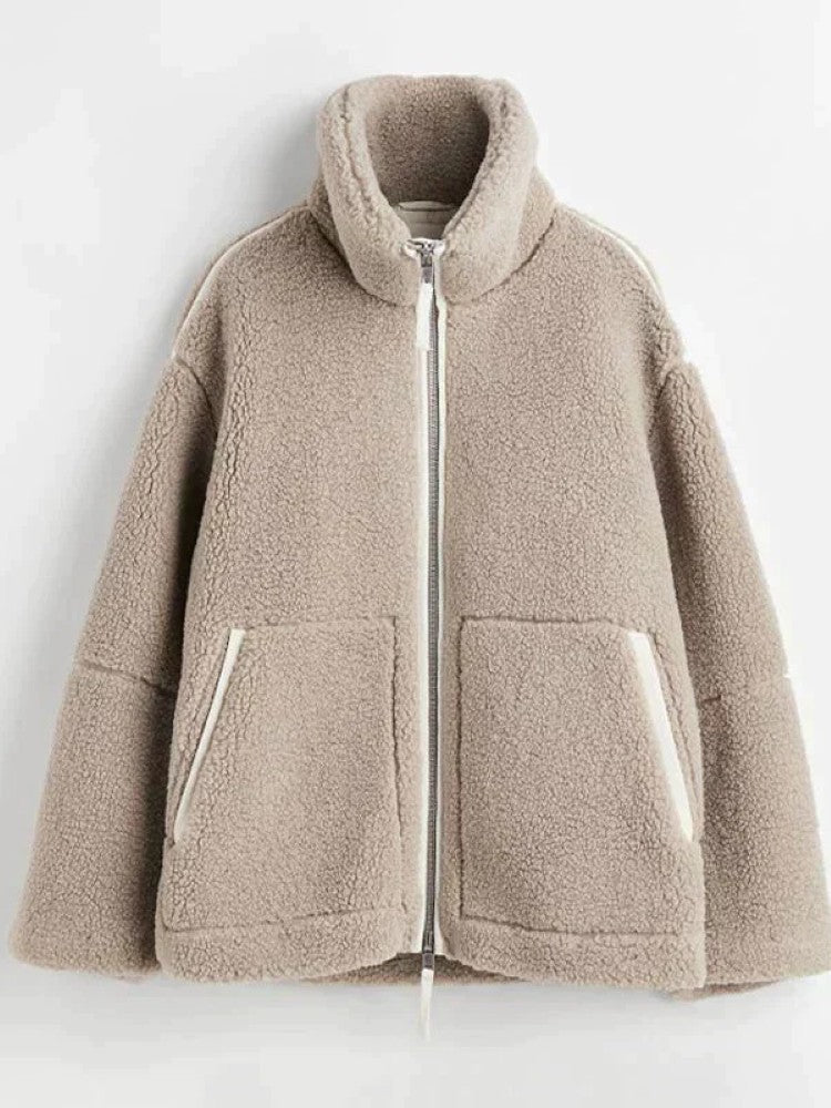 Stilla | Frakke Teddy Oversize