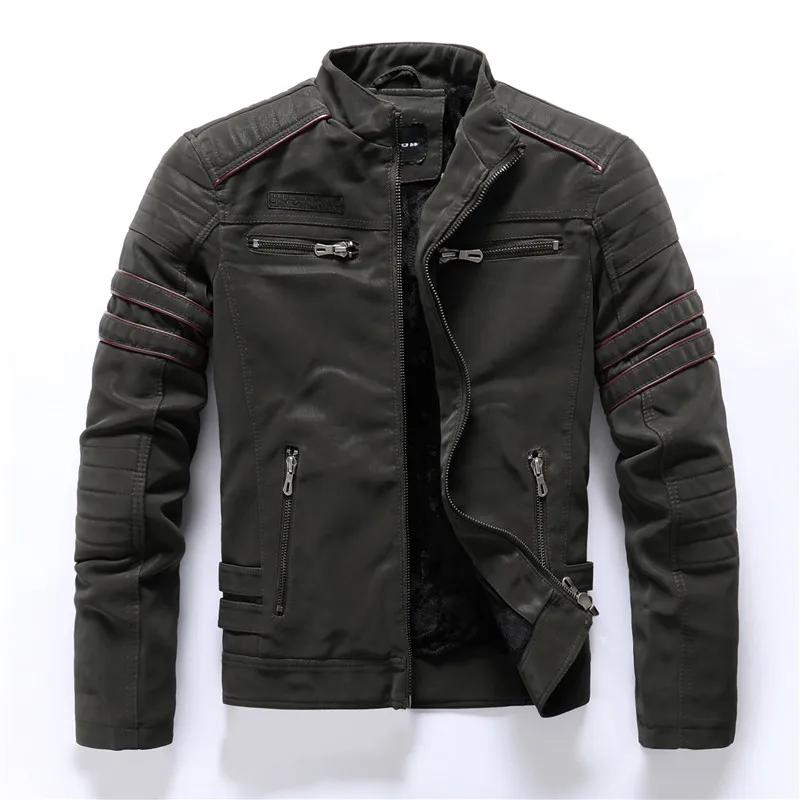 Stilla | Motorcykeljakke Slim Fit Fleece-fór Quilted detaljer Lynlås lommer