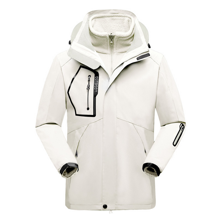 Stilla | Outdoor-jakke Vandafvisende Skal Fleece Indervarer 2-i-1 Design