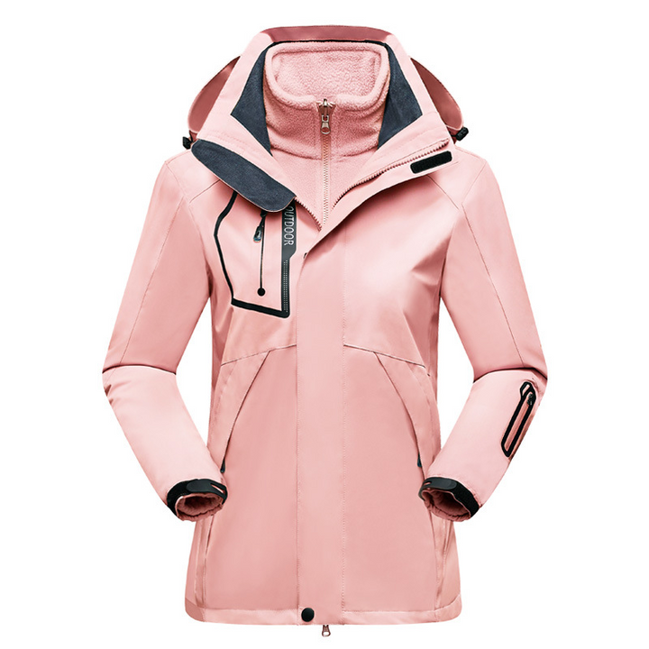 Stilla | Outdoor-jakke Vandafvisende Skal Fleece Indervarer 2-i-1 Design