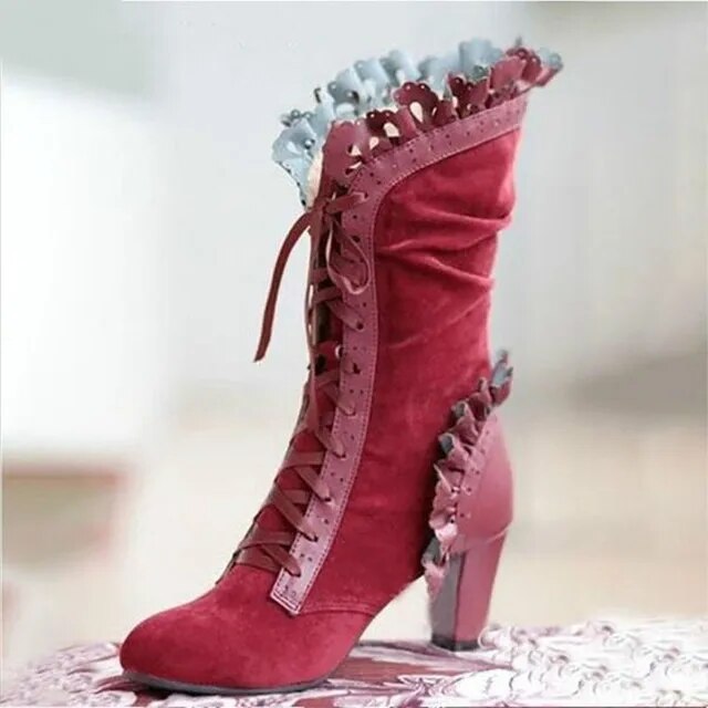 Stilla | højhælede støvler