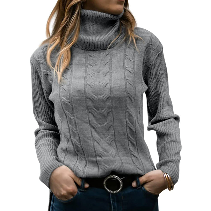 Stilla | Højkvalitets, Elegant og Behagelig Turtleneck Sweater til Damer