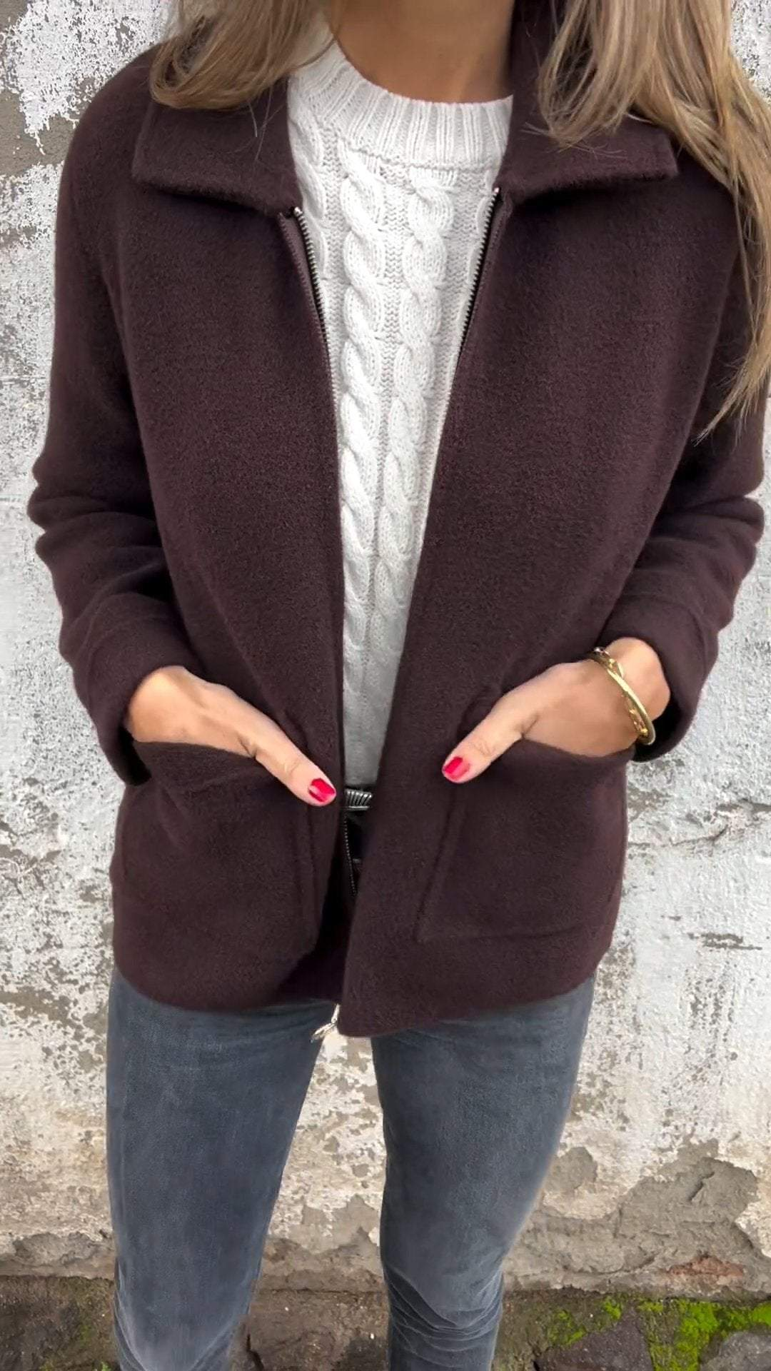 Stilla | Lunt zip-trøje