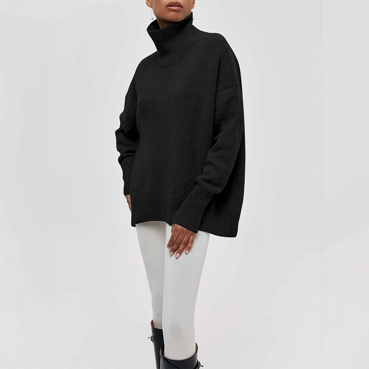 Stilla | Varm strik rullekrave sweater til vinterdage