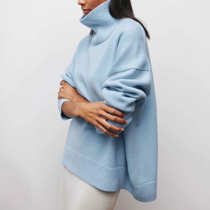 Stilla | Varm strik rullekrave sweater til vinterdage